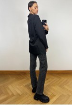 Vintage Grey  Men's Wool Blazer