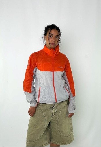 Multi Colured 90s Light Rain Jacket
